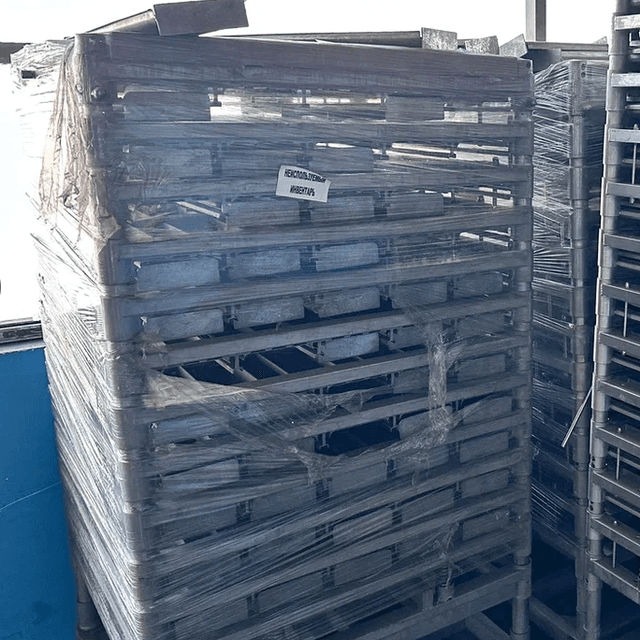 Стеллаж для прессования на 55 форм №5