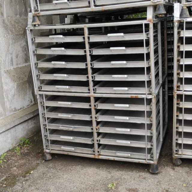 Стеллажи сетчатые для посола  инв.11744