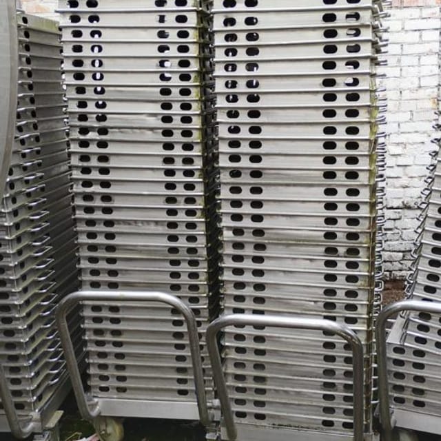 Кассеты к стеллажам для засолки рыбы