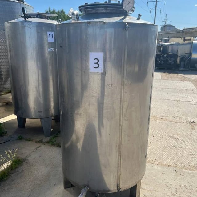 Емкости 1,1 куб.м одностенки инв.12744