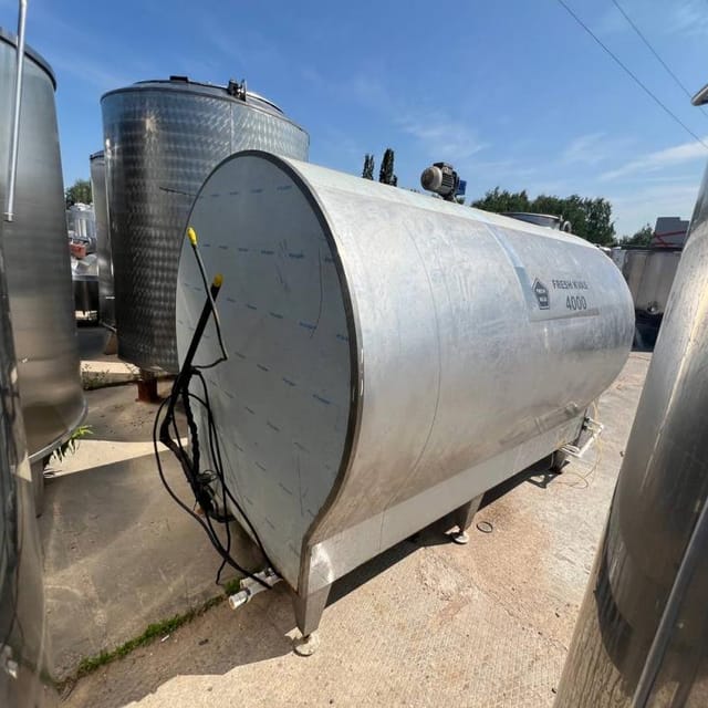 Танк охладитель FreshMilk 4000л инв.12787