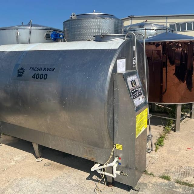 Танк охладитель FreshMilk 4000л инв.12787