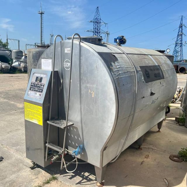 Танк охладитель FreshMilk 4000л инв.12787