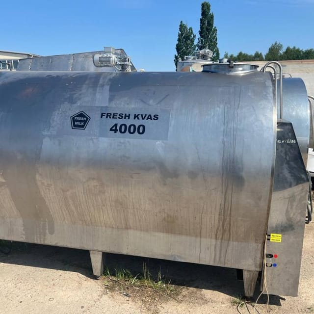 Танк охладитель FreshMilk 4000л инв.12788