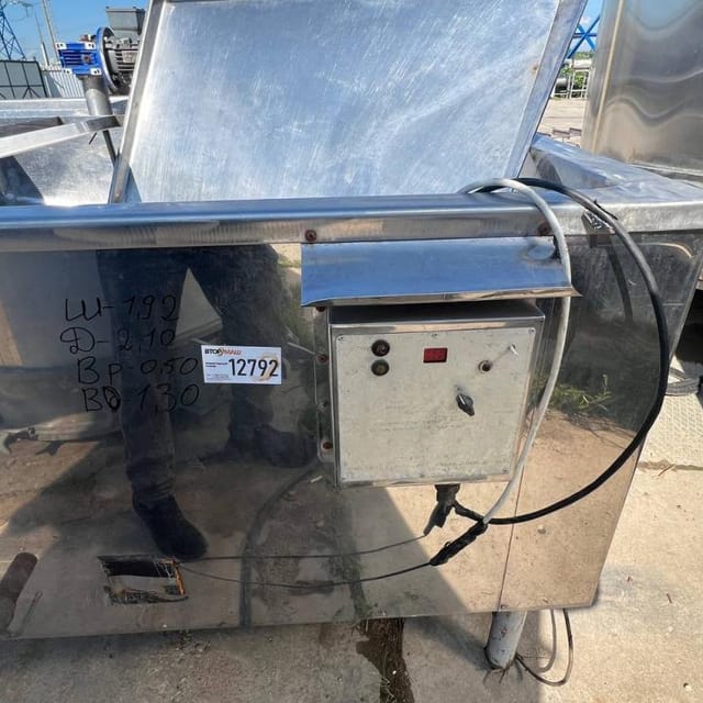 Ванна 2,5м3 открытого типа инв.17292