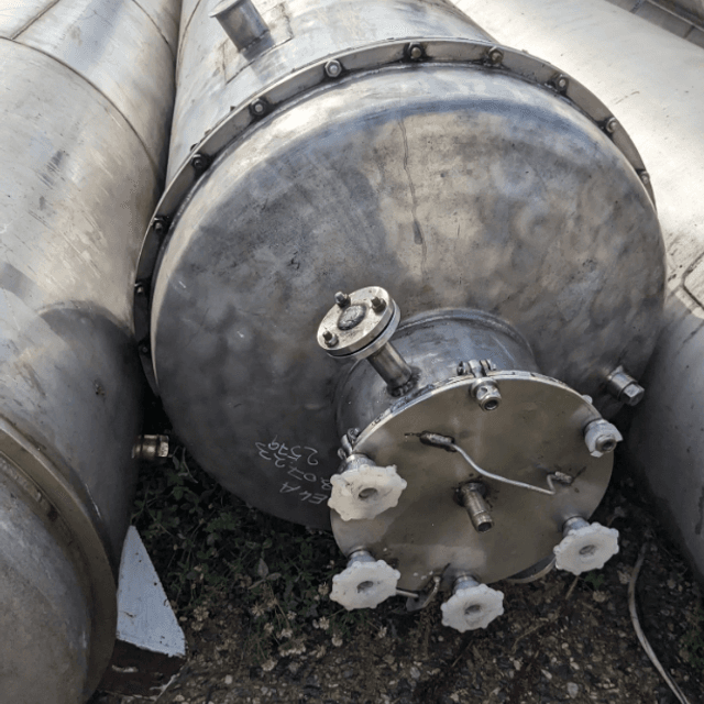 Угольная колонна (насыпной фильтр), объем 2 куб.м