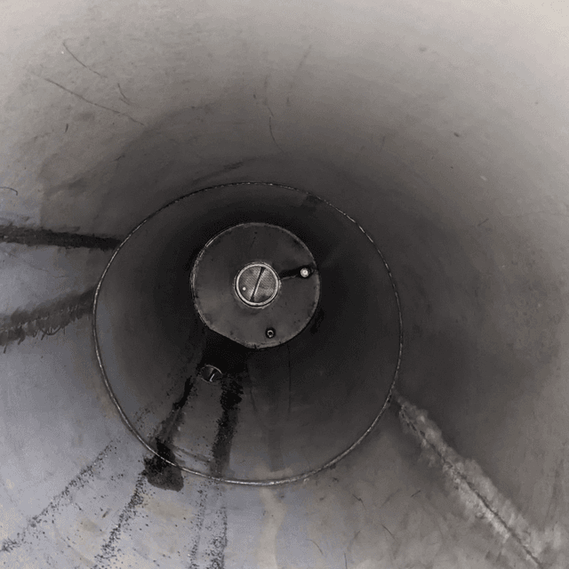 Угольная колонна (насыпной фильтр), объем 1,6 куб.м