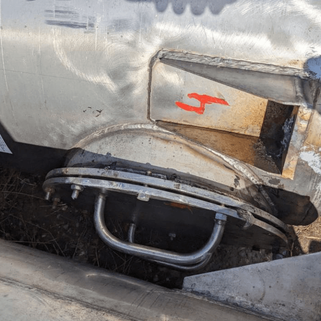 Угольная колонна (насыпной фильтр), объем 1,6 куб.м