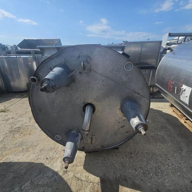 Емкость 2.5 м3 с паровой рубашкой инв.12912