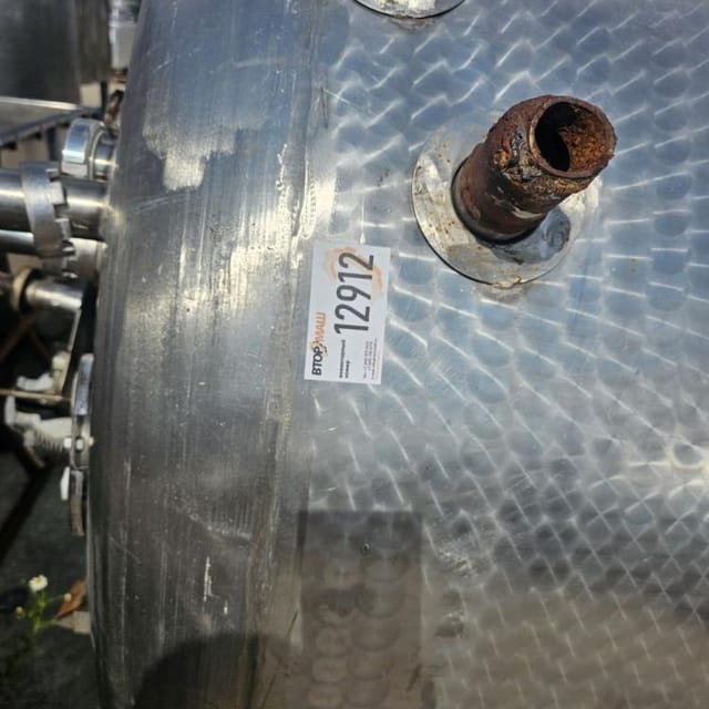 Емкость 2.5 м3 с паровой рубашкой инв.12912