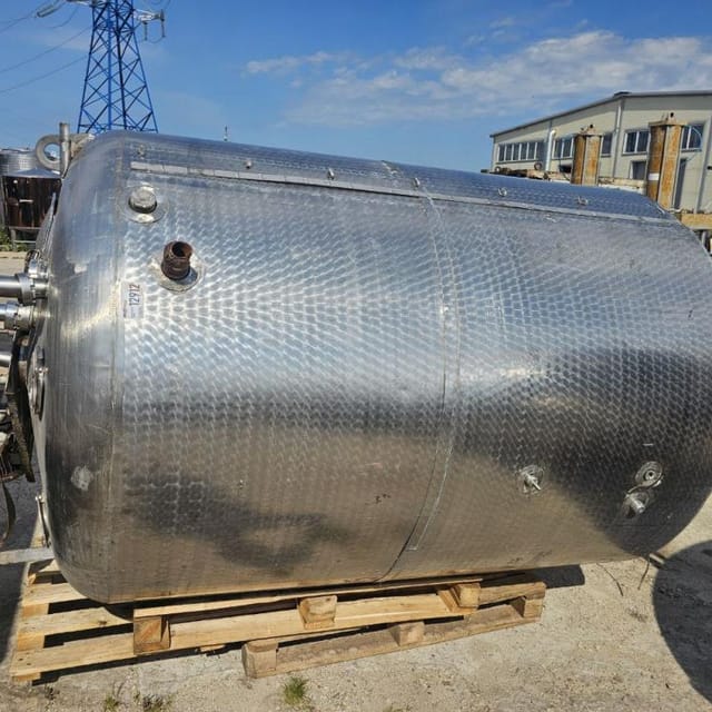 Емкость 2.5 м3 с паровой рубашкой инв.12912