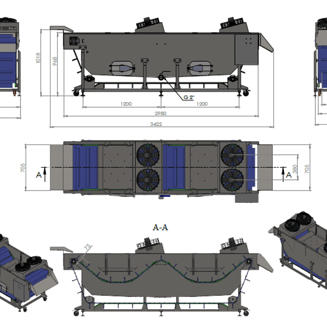 Глазировщик рыбы ГЛ031  инв.13189