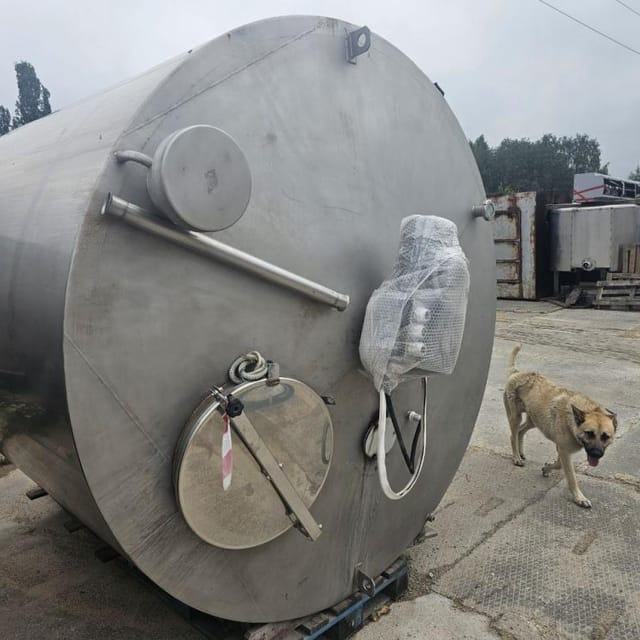 Емкость с рубашкой штрипс 6.3 м3 инв.12936