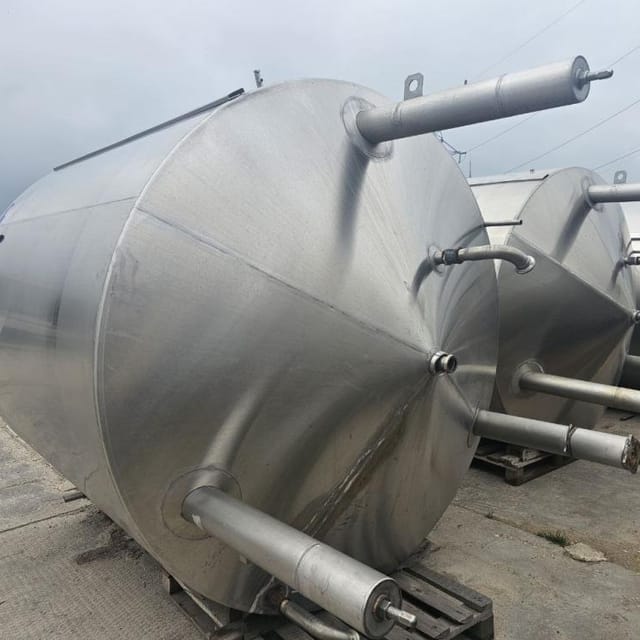 Емкость с рубашкой штрипс 6.3 м3 инв.12936