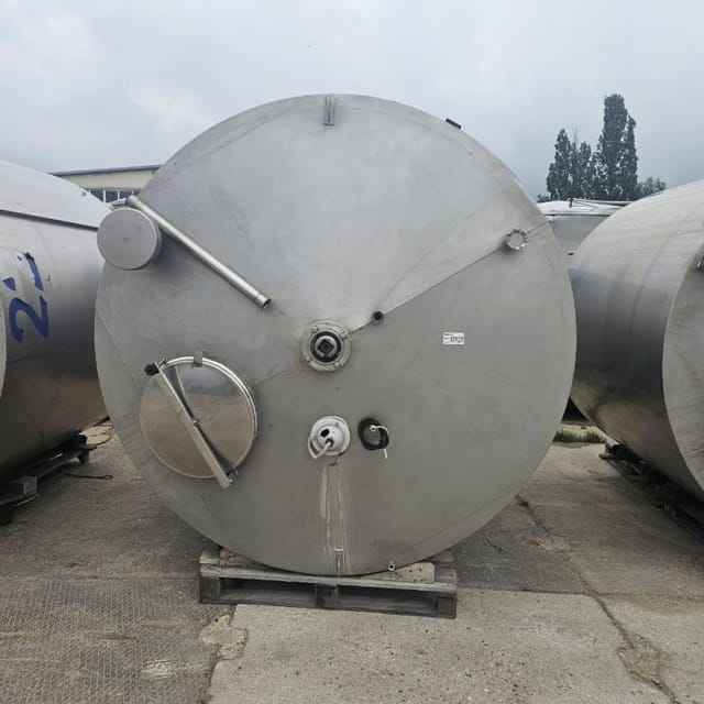 Емкость с рубашкой штрипс 6.3 м3 инв.12937