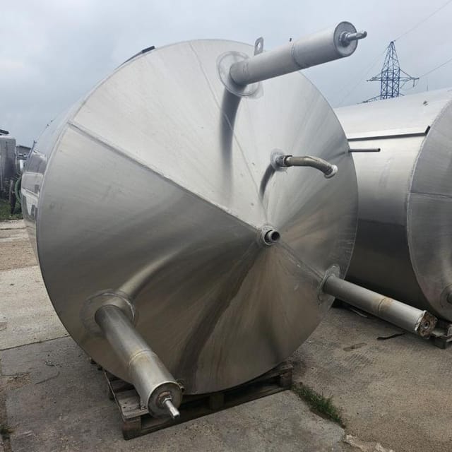 Емкость с рубашкой штрипс 6.3 м3 инв.12937