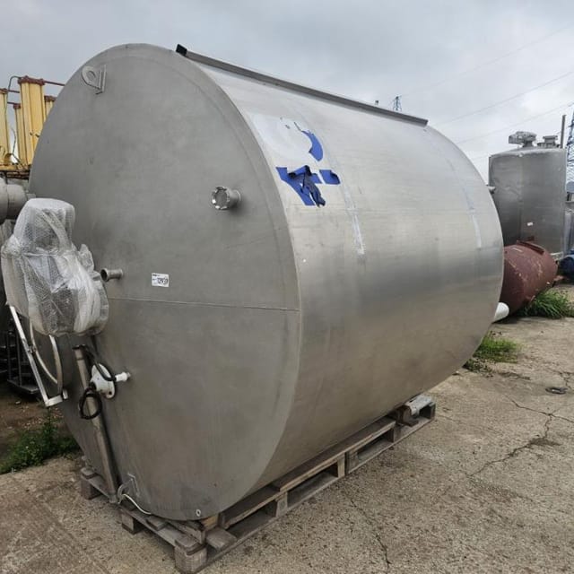 Емкость с рубашкой штрипс 6.3 м3 инв.12939