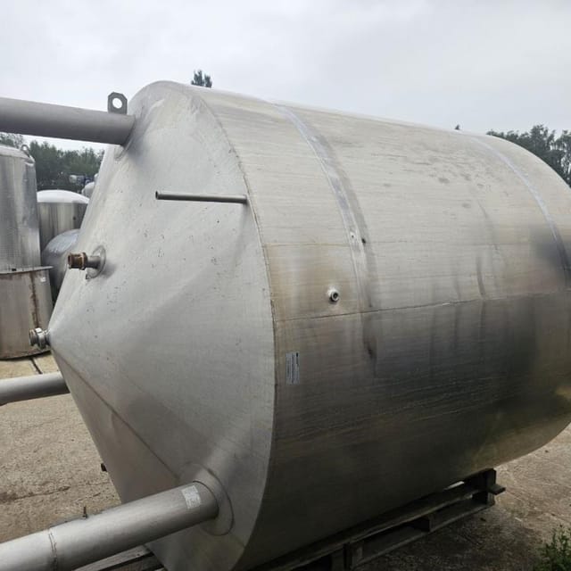 Емкость с рубашкой штрипс 6.3 м3 инв.12939