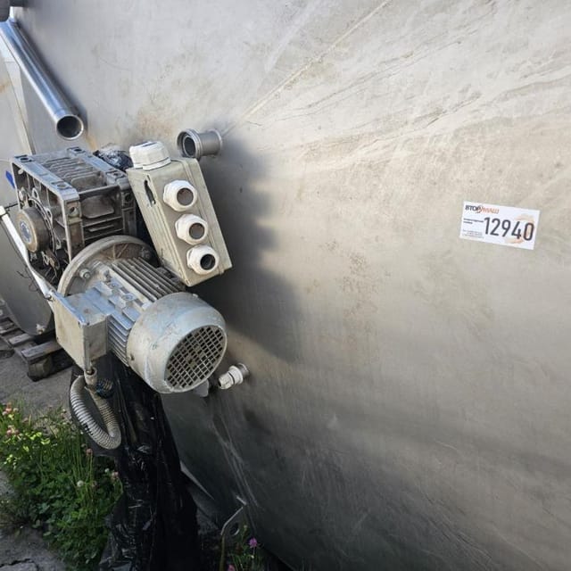 Емкость с рубашкой штрипс 6.3 м3 инв.12940