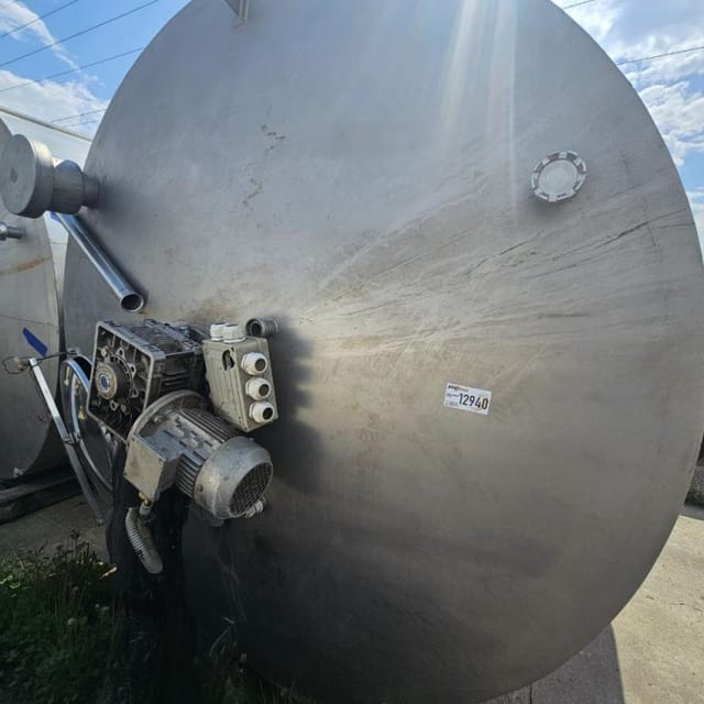 Емкость с рубашкой штрипс 6.3 м3 инв.12940