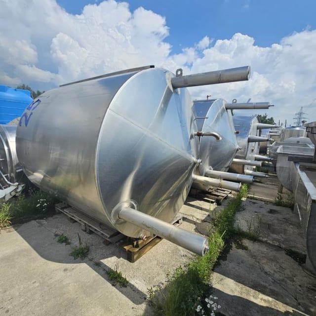 Емкость с рубашкой штрипс 6.3 м3 инв.12940