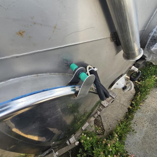 Емкость с рубашкой штрипс 6.3 м3 инв.12941