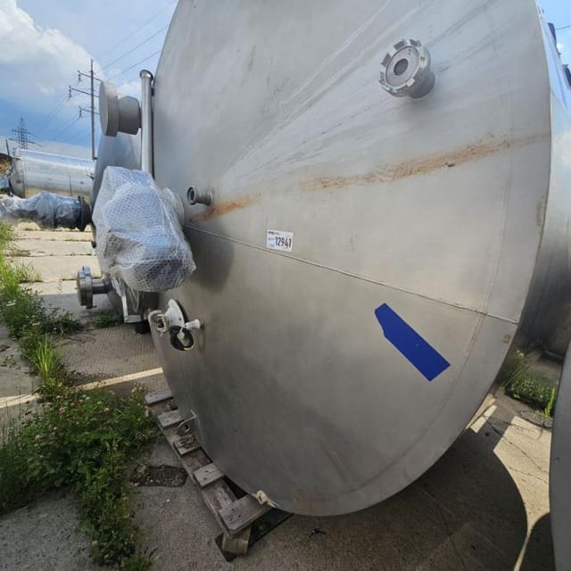 Емкость с рубашкой штрипс 6.3 м3 инв.12941