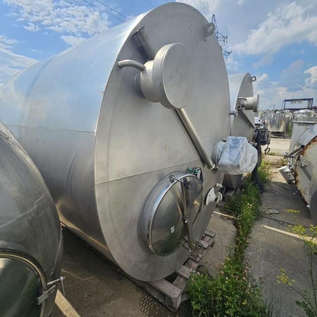 Емкость с рубашкой штрипс 6.3 м3 инв.12941