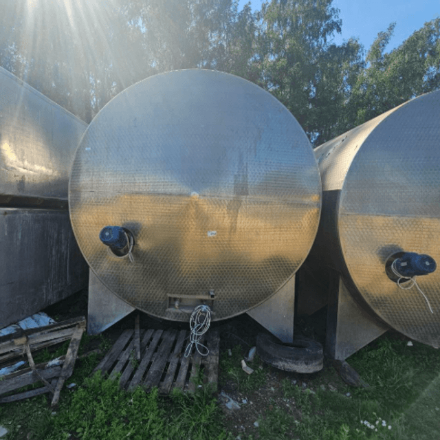 Емкость РМ-А-25,0 (Г6-ОМГ-25) для хранения молока  инв.12945