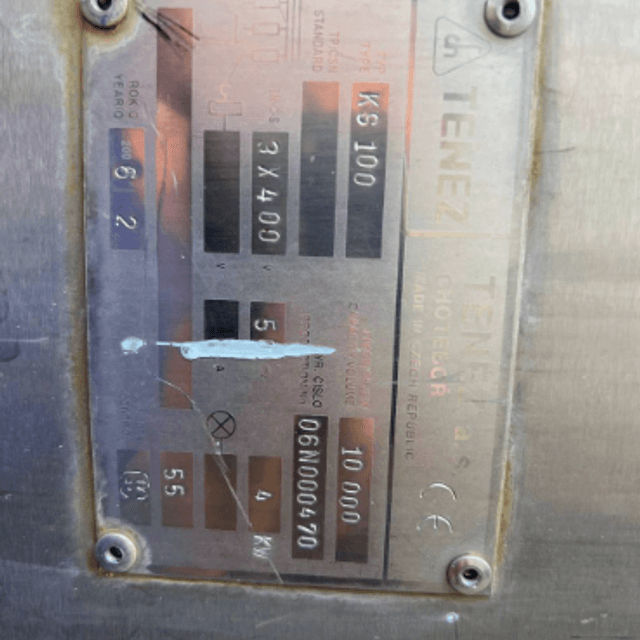 Кристаллизатор 10 кубов инв.12952