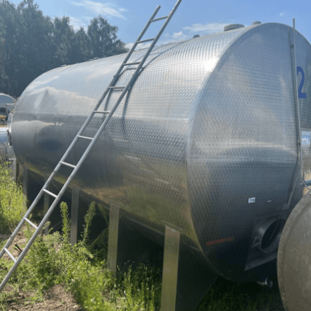 Емкость РМ-А-25,0 (Г6-ОМГ-25) для хранения молока  инв.12954