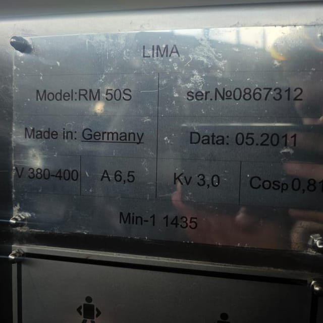 Пресс Сепаратор Lima RM-50S инв.11669