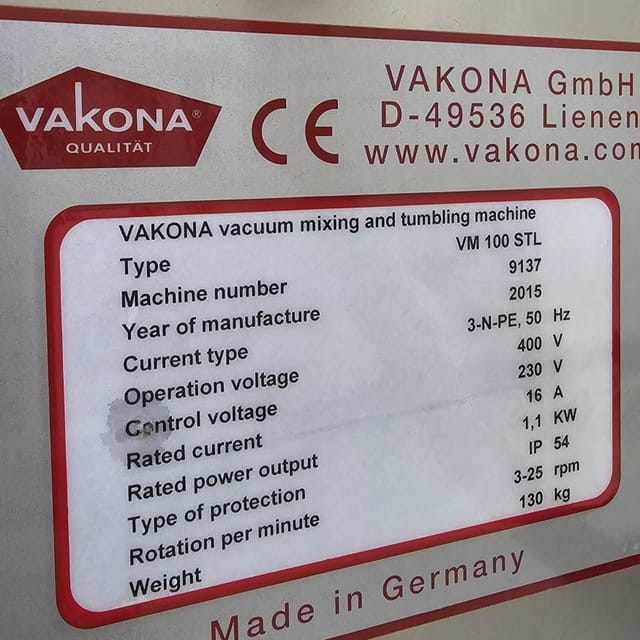 Массажер VAKONA 100л инв.13254