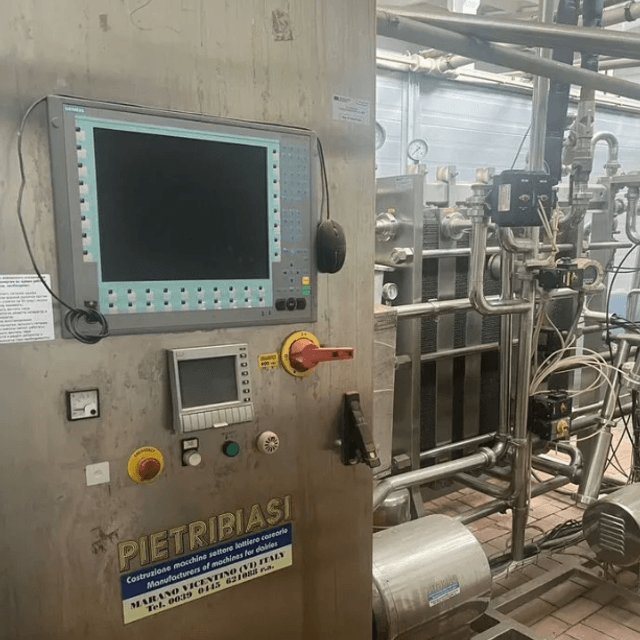 Пастеризатор PietriBiasi  10т/час инв.13138