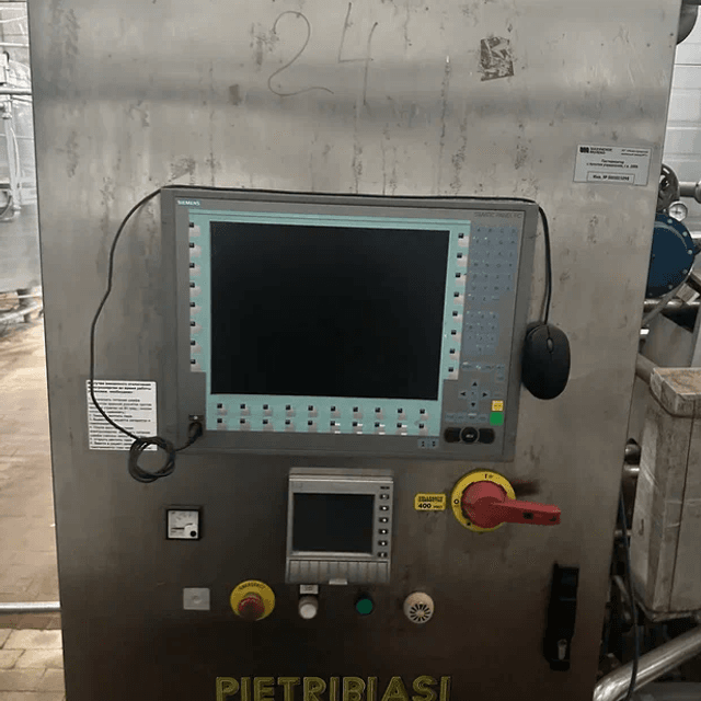 Пастеризатор PietriBiasi  10т/час инв.13138