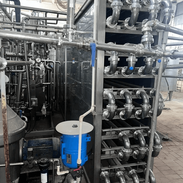 Пастеризатор PietriBiasi  10т/час инв.13138