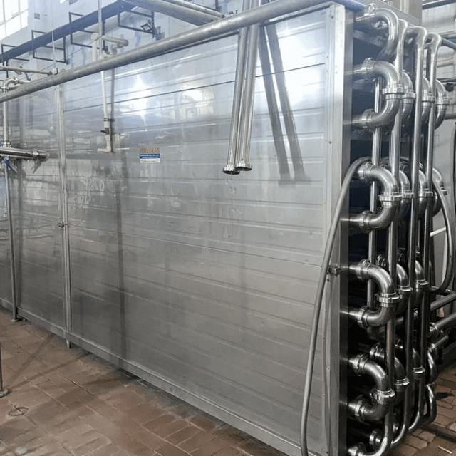 Пастеризатор PietriBiasi  10т/час инв.13138