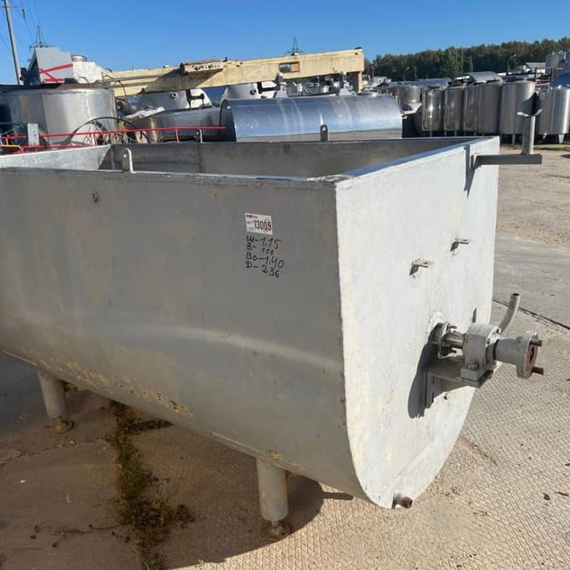 Ванна со шнеком 2000л инв.13005