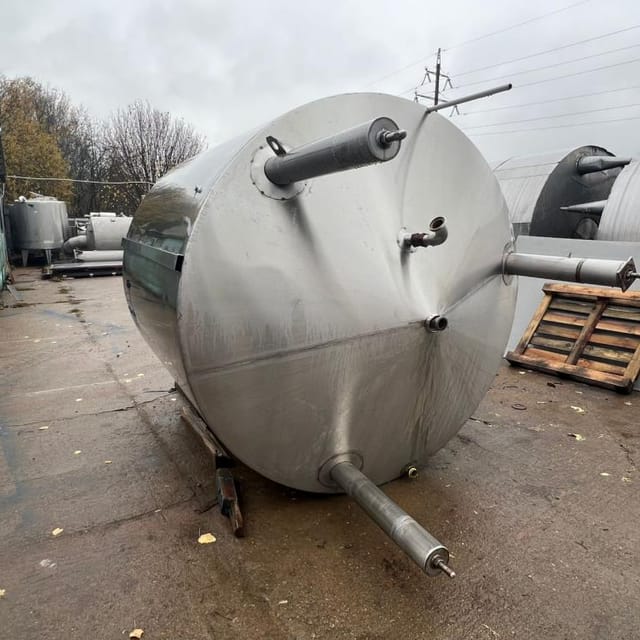 Емкость с рубашкой штрипс 6.3 м3 инв.12938