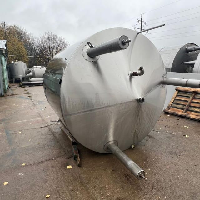 Емкость с рубашкой штрипс 6.3 м3 инв.12938