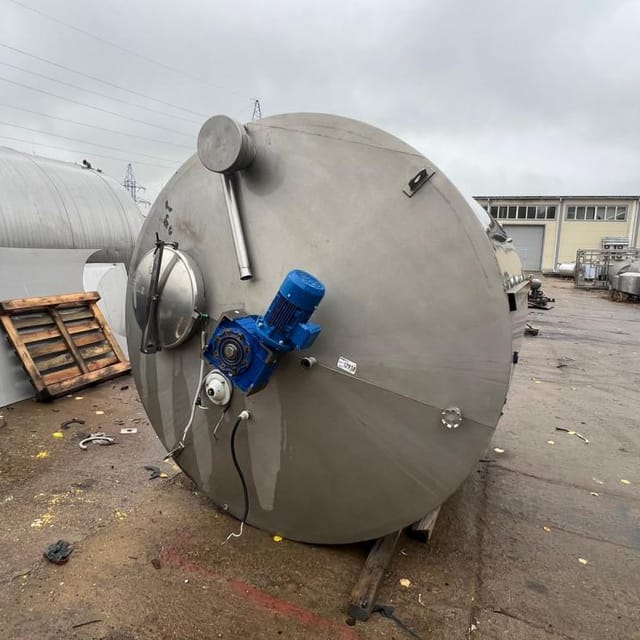 Емкость с рубашкой штрипс 6.3 м3 инв.12938