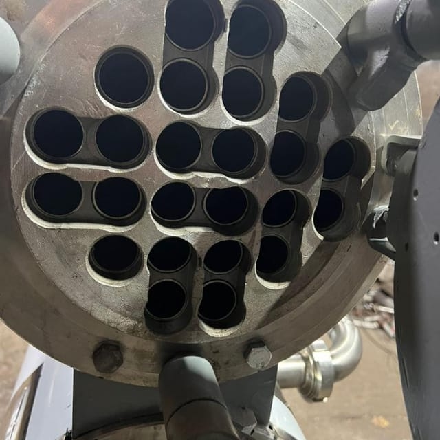 Теплообменник трубчатый Т1-ОУК -5т инв.10593