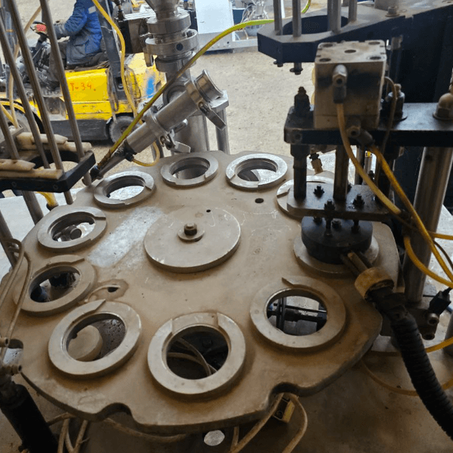 Фасовщик АЛЬТЕР-02 в стакан 75мм 2х карусельный инв.11363