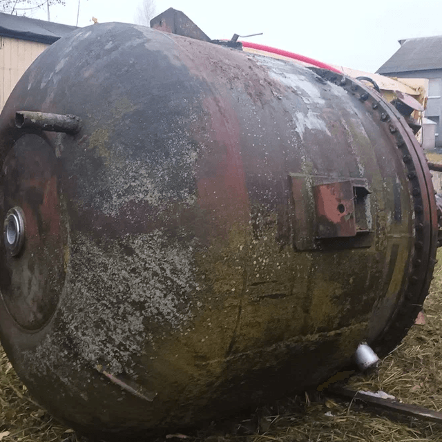 Реактор 5000л из пищевой нерж. стали.