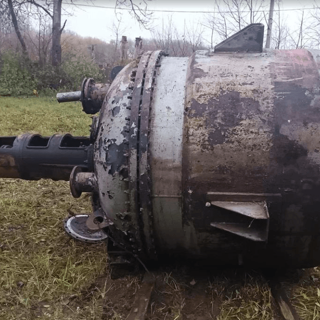 Реактор 5000л из пищевой нерж. стали.