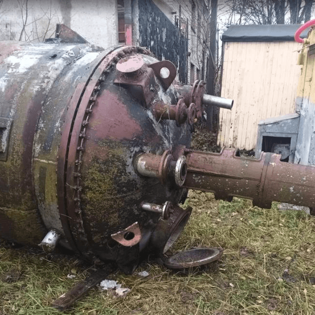 Реактор 5000л из пищевой нерж. стали.