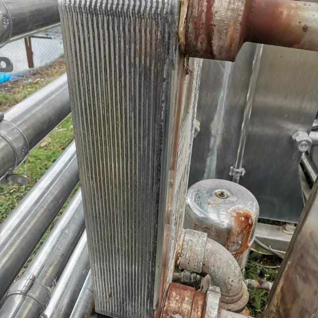 Пастеризатор 10т/час с выдерживателем 45сек