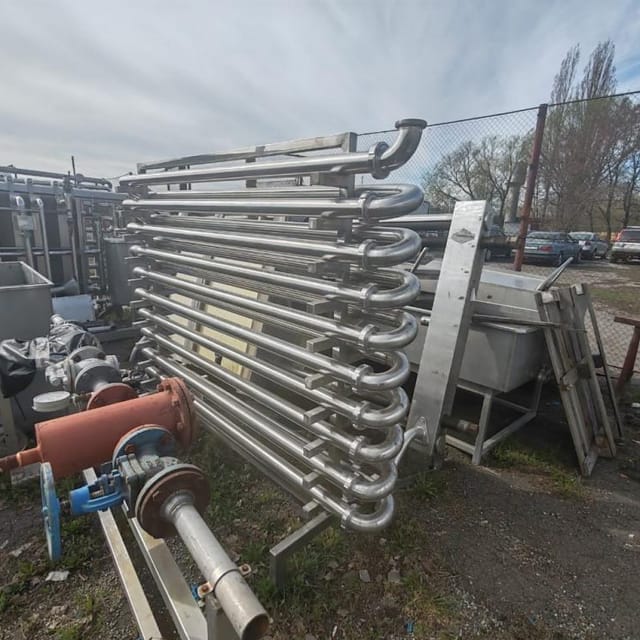 Пастеризатор 10т/час с выдерживателем 45сек