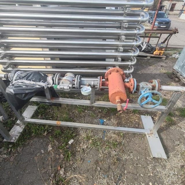 Пастеризатор 10т/час с выдерживателем 45сек