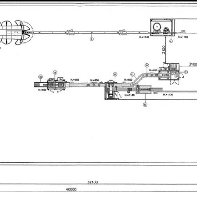 Линия выдува и розлива KOSME 3000 в ПЭТ бутылку 1л